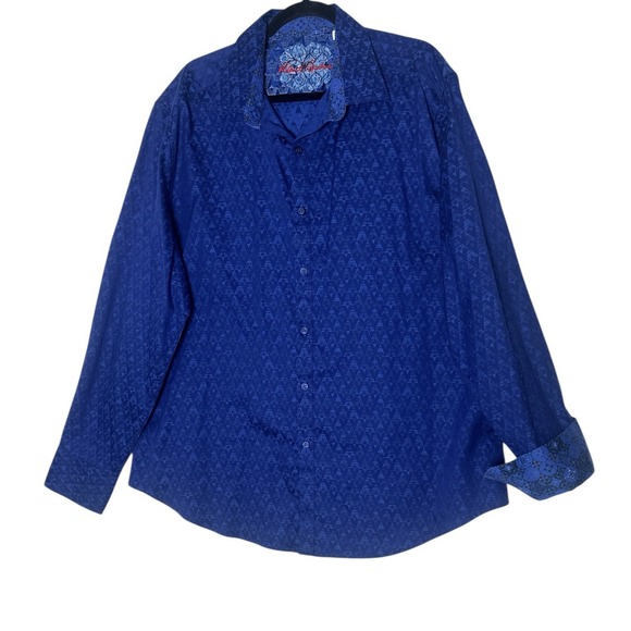 Robert Graham Other - Robert Graham Shirt Men's 2XL Long Sleeve Button Up Designer Luxury Formal